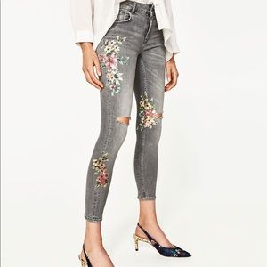 Zara grey jeans